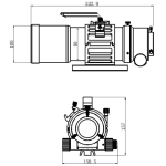 Omegon Διοπτρικό Αποχρωματικό Pro APO AP 76/418 Triplet ED OTA