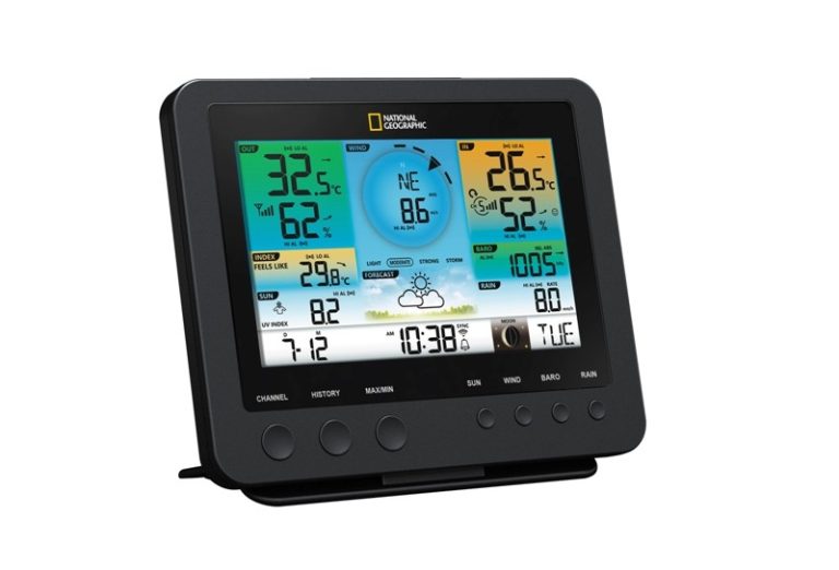 National Geographic Μετεωρολογικός Σταθμός WiFi Weather Center με 7 Αισθητήρες