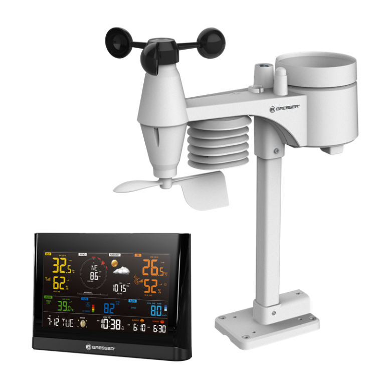 Bresser Μετεωρολογικός Σταθμός WiFi Comfort Weather Center με 7 Αισθητήρες