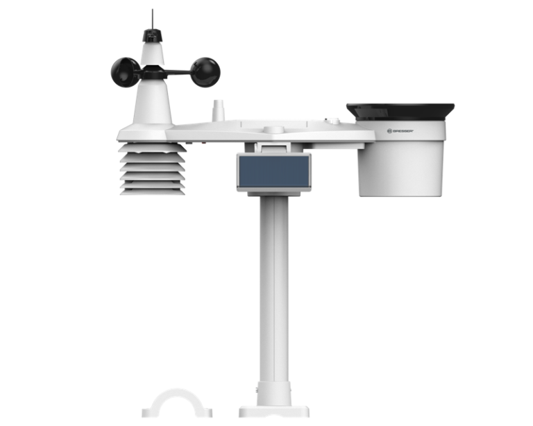 Bresser Μετεωρολογικός Σταθμός WiFi 4CAST PRO με 7 Αισθητήρες και Ηλιακό Πάνελ