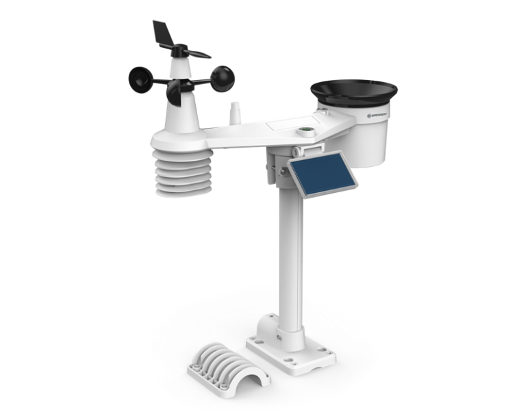 Bresser Μετεωρολογικός Σταθμός WiFi 4CAST PRO με 7 Αισθητήρες και Ηλιακό Πάνελ