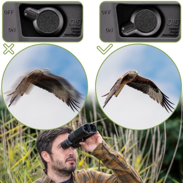 Κιάλια Bresser STABILIZER OIS 16x42 με Σταθεροποιητή Εικόνας