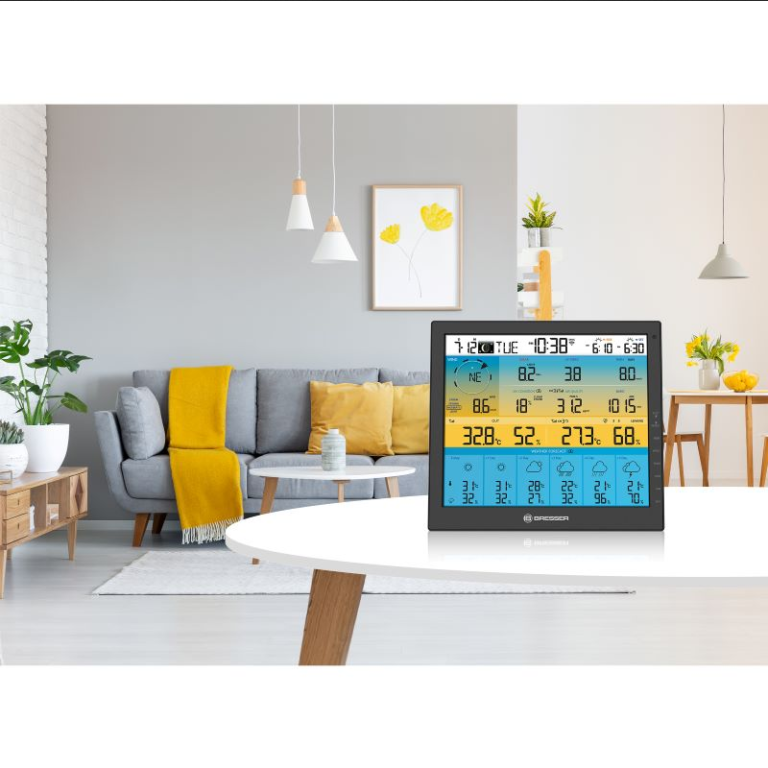 Bresser Μετεωρολογικός Σταθμός WiFi 4CAST PRO με 7 Αισθητήρες 6-ήμερη Πρόγνωση και Ηλιακό Πάνελ