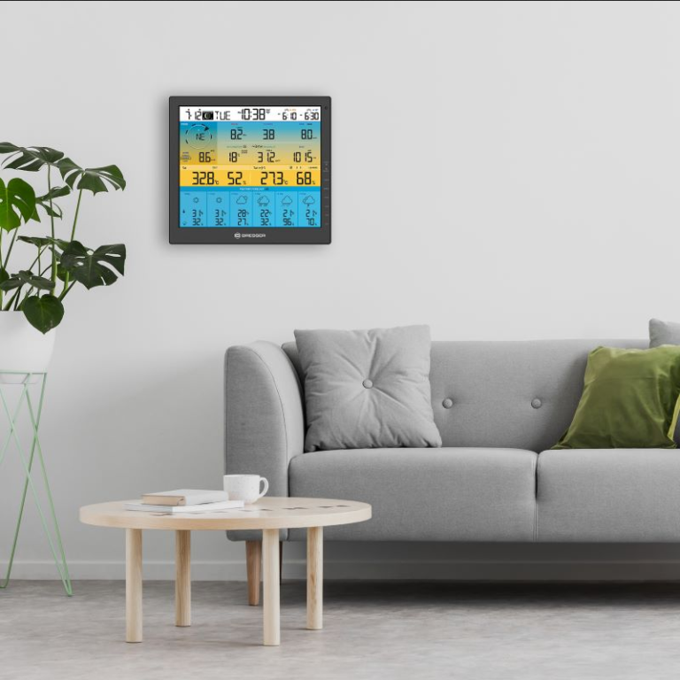 Bresser Μετεωρολογικός Σταθμός WiFi 4CAST PRO με 7 Αισθητήρες 6-ήμερη Πρόγνωση και Ηλιακό Πάνελ
