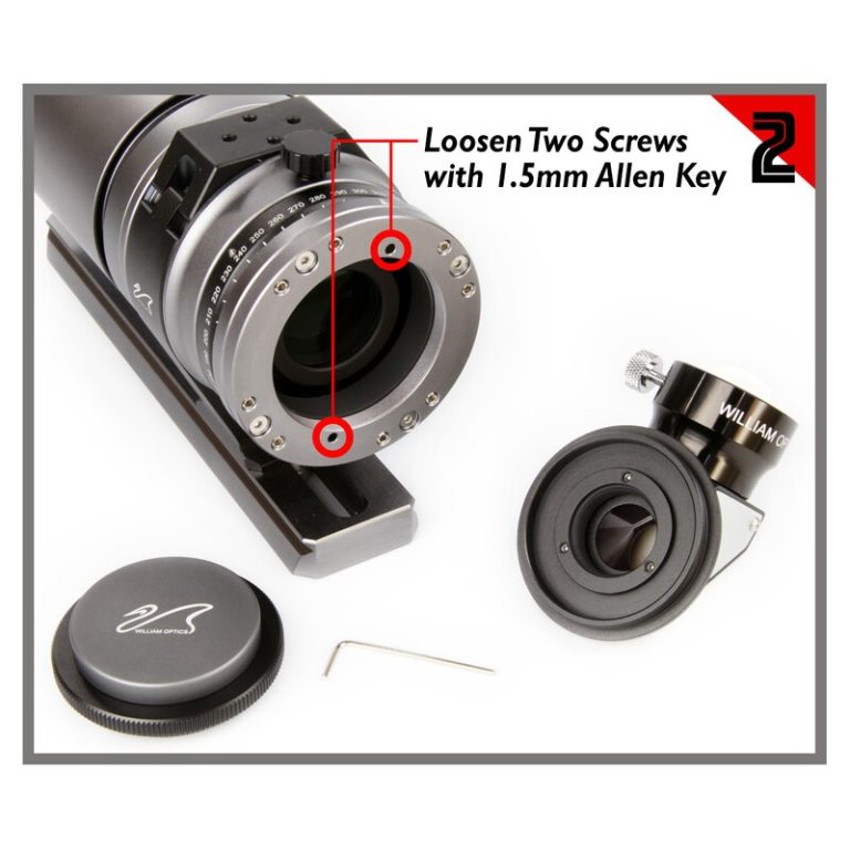 William Optics Διαγώνιο Πρίσμα για το RedCat 90° 1.25’’
