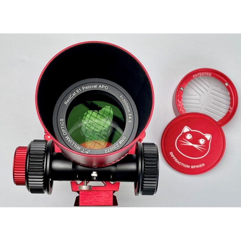 William Optics Τηλεσκόπιο (ΟΤΑ) Διοπτρικό Αποχρωματικό AP 61/300 RedCat 61