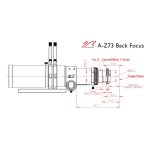 William Optics Τηλεσκόπιο (ΟΤΑ) Διοπτρικό Αποχρωματικό AP 73/430 Super ZenithStar 73 OTA