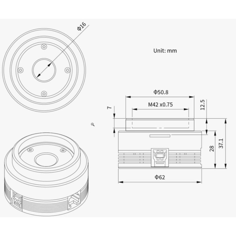 Κάμερα ZWO ASI 678 MM Mono
