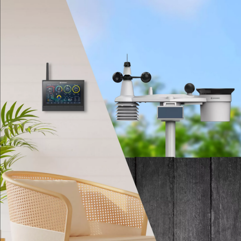 Bresser Μετεωρολογικός Σταθμός MeteoChamp HD WiFi με 9 Αισθητήρες