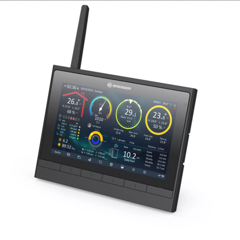 Bresser Μετεωρολογικός Σταθμός MeteoChamp HD WiFi με 9 Αισθητήρες