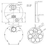 Τροχός Φίλτρων Ηλεκτρικός ZWO 7x36mm II