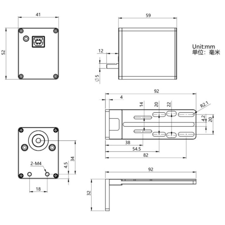 ZWO Μοτέρ Αυτόματης Εστίασης EAF (5V)
