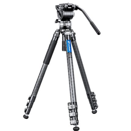 Leofoto Τρίποδο Carbon LVM-323C Manba LVM + Κεφαλή Βίντεο BV-10