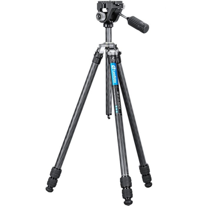 Leofoto Τρίποδο Carbon LO-223CS Mr.O + Κεφαλή 2-Way SW-02 - Image 1