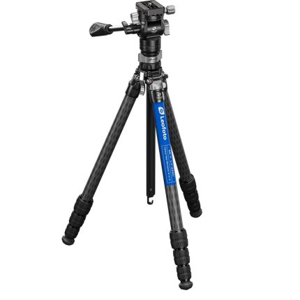 Leofoto Τρίποδο Carbon LY-224C MR.Y + Κεφαλή Βίντεο BV-OR + Leveling Base LB-38 (Μαύρο)