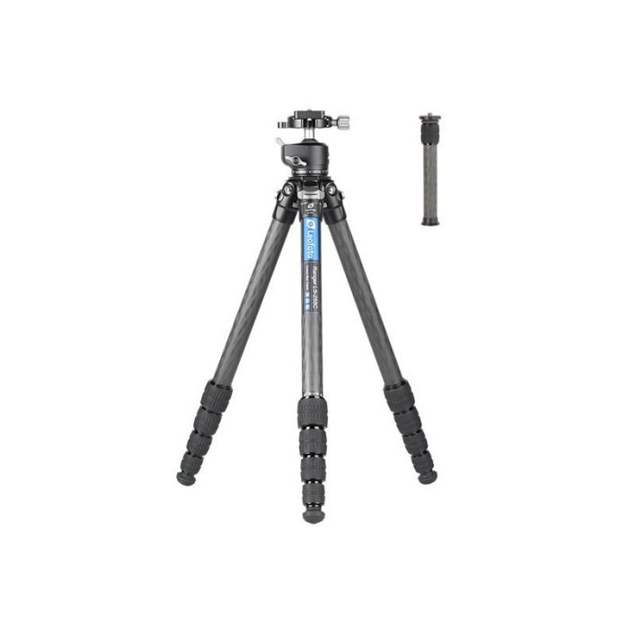 Leofoto Τρίποδο Carbon LS255C Ranger + Κεφαλή LH30 + Short Center Column DC252C - Image 1