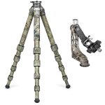 Leofoto Τρίποδο Carbon LS365CEX Ranger With Levelling Tray + Κεφαλή Gimbal Full Camo PG1