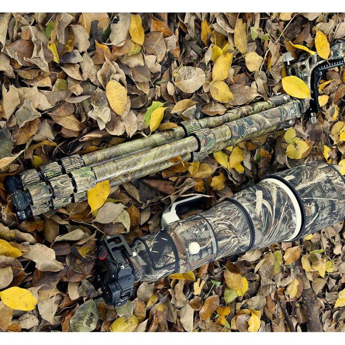 Leofoto Τρίποδο Carbon LS365C Ranger + Κεφαλή Gimbal Full Camo PG1 - Image 12