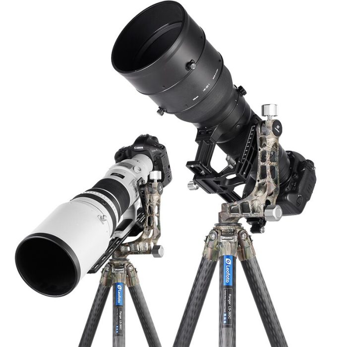 Leofoto Τρίποδο Carbon LS365C Ranger + Κεφαλή Gimbal Camo PG1 - Image 2