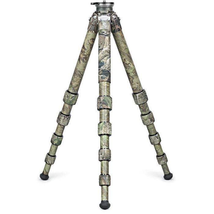 Leofoto Τρίποδο Carbon LS365CEX Ranger With Levelling Base Real Tree Camo - Image 2