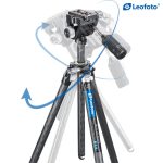 Leofoto Τρίποδο Carbon LO-223CS Mr.O + Κεφαλή 2-Way SW-02 - Image 3