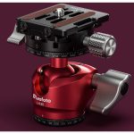Leofoto Τρίποδο Carbon LY-224C MR.Y + Κεφαλή LH-25R (Κόκκινο) - Image 3