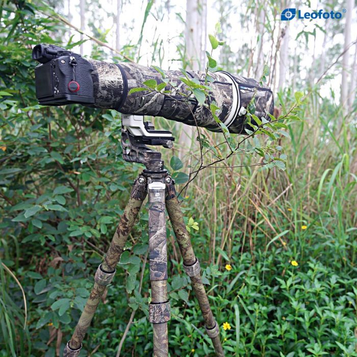 Leofoto Τρίποδο Carbon LS365C Ranger + Κεφαλή Gimbal Full Camo PG1 - Image 3