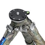 Leofoto Τρίποδο Carbon LS365CEX Ranger With Levelling Tray + Κεφαλή Gimbal Full Camo PG1 - Image 3