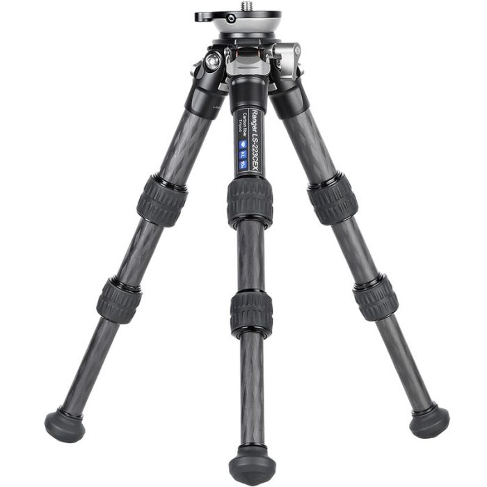 Leofoto Τρίποδο Carbon LS223CEX Ranger With Levelling Base - Image 3
