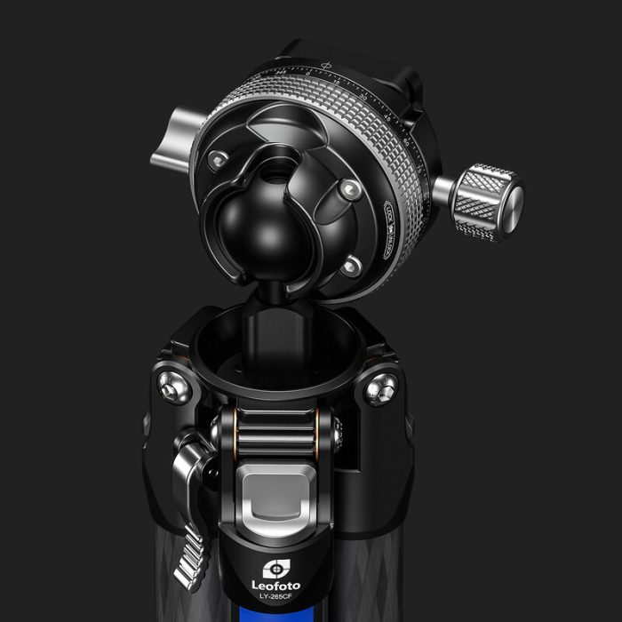 Leofoto Τρίποδο Carbon LY-265CF MR.Y (Μαύρο) - Image 4