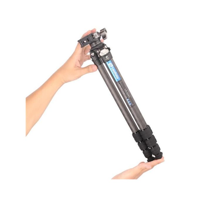 Leofoto Τρίποδο Carbon LS224C Ranger + Κεφαλή LH25 + Short Center Column DC222C - Image 4