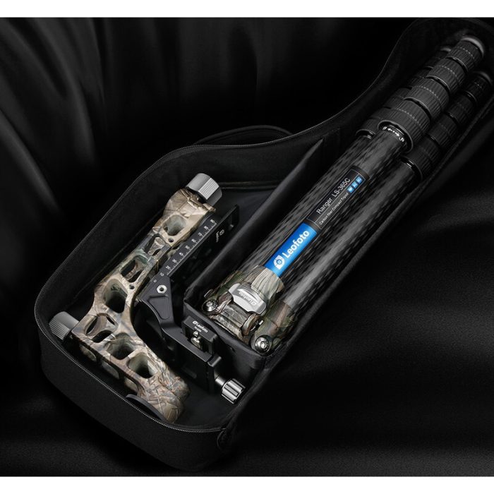 Leofoto Τρίποδο Carbon LS365C Ranger + Κεφαλή Gimbal Camo PG1 - Image 4