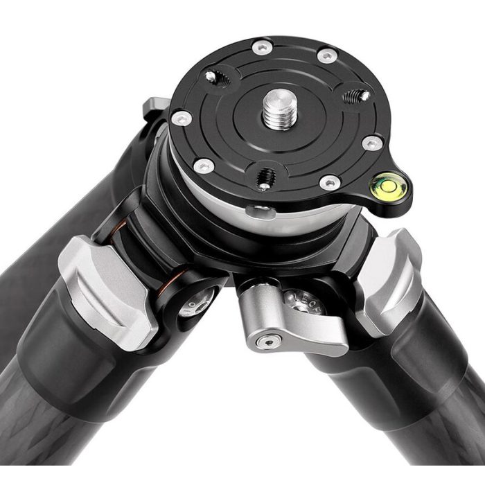 Leofoto Τρίποδο Carbon LS225CEX Ranger With Levelling Device + Κεφαλή Video Tilt BV-1R - Image 4