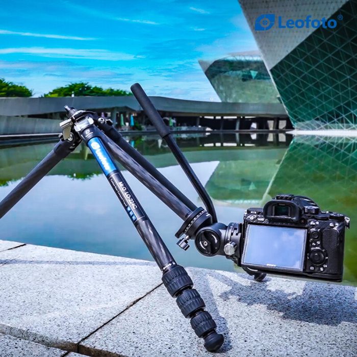 Leofoto Τρίποδο Carbon LO-224C Mr.O + Κεφαλή Βίντεο BV-1R - Image 6