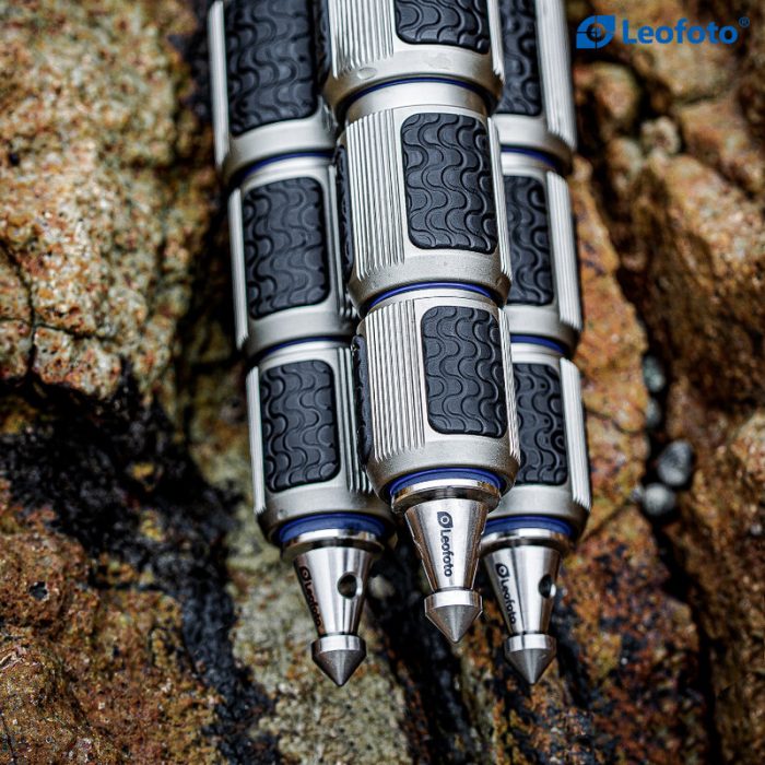 Leofoto Τρίποδο Carbon LP-324C Poseidon + Κεφαλή Μπλέ LH-40 - Image 7
