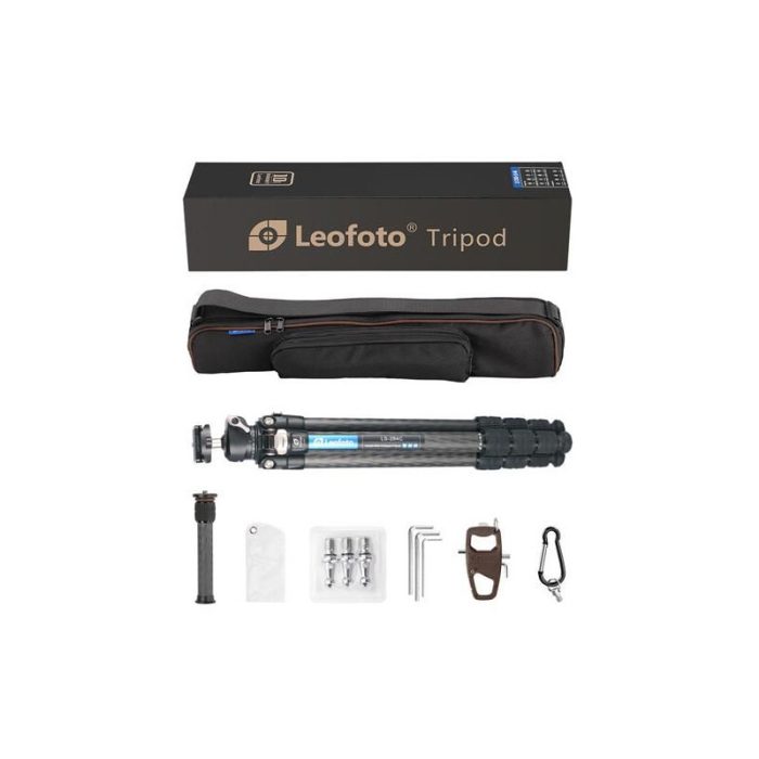 Leofoto Τρίποδο Carbon LS284C Ranger + Κεφαλή LH30 + 2-Segment Center Column DC282C - Image 6