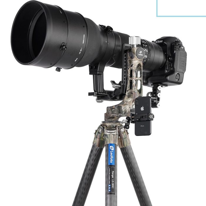 Leofoto Τρίποδο Carbon LS365C Ranger + Κεφαλή Gimbal Camo PG1 - Image 6