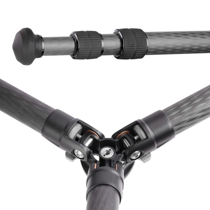 Leofoto Τρίποδο Carbon LS253CM Ranger + Κεφαλή LH30 - Image 6