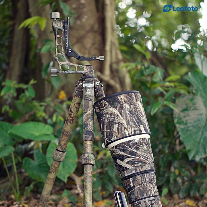 Leofoto Τρίποδο Carbon LS365C Ranger + Κεφαλή Gimbal Full Camo PG1 - Image 6