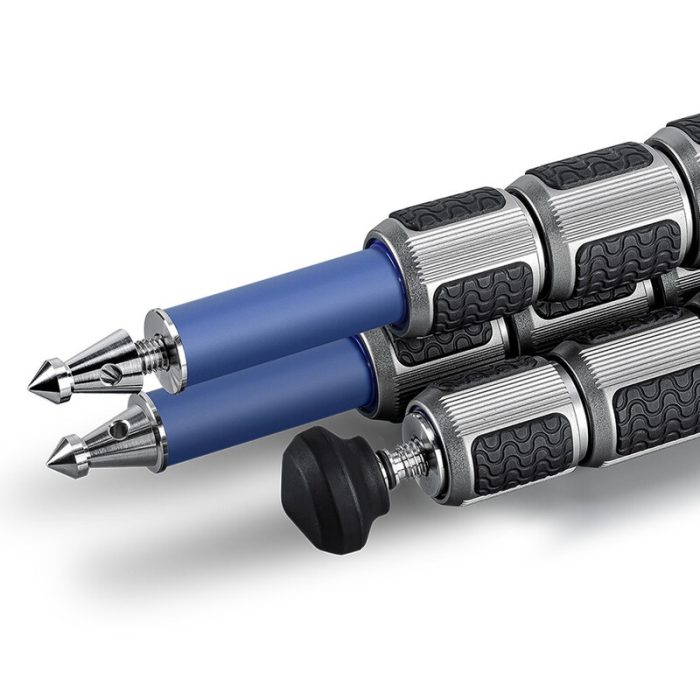 Leofoto Τρίποδο Carbon LP-324C Poseidon + Κεφαλή Μπλέ LH-40 - Image 8