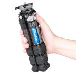 Leofoto Τρίποδο Carbon LS223CEX Ranger With Levelling Tray + Panoramic Plate RH-0 - Image 8