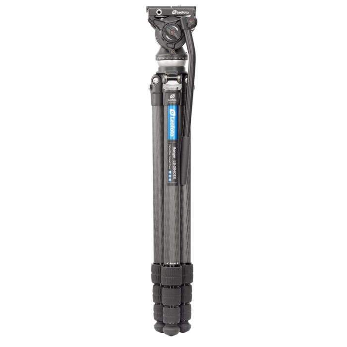 Leofoto Τρίποδο Carbon LS284CEX Ranger With Levelling Base + Κεφαλή Video Tilt BV-10 - Image 8