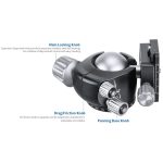 Leofoto Τρίποδο Carbon LQ-365C MR.Q + Κεφαλή LH-47 - Image 9