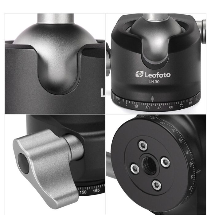 Leofoto Τρίποδο Carbon LS284C Ranger + Κεφαλή Panorama LH30PCL - Image 9