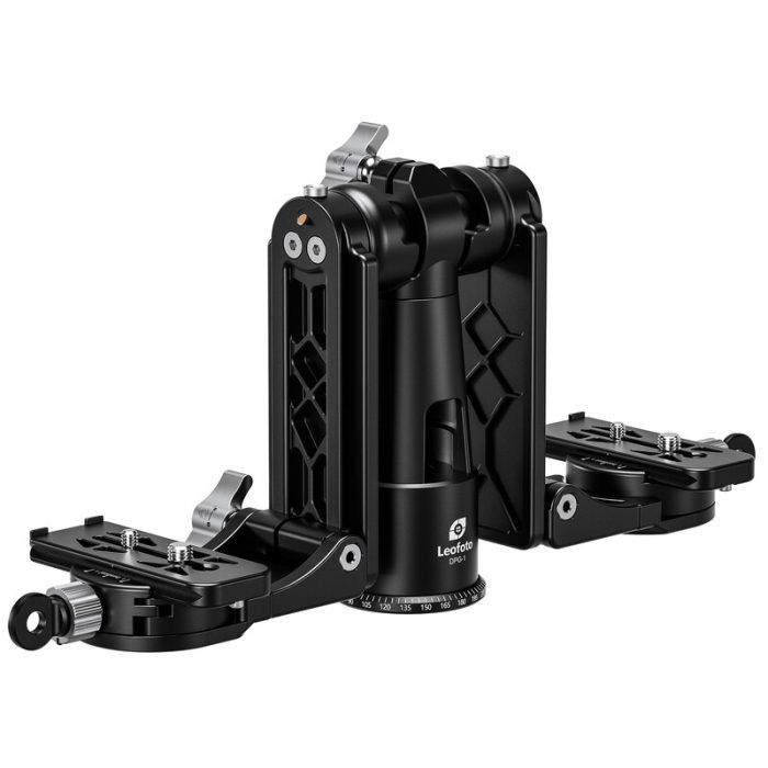 Leofoto Διπλή Κεφαλή Gimbal 2-Way Panheads DPG-01 - Image 1