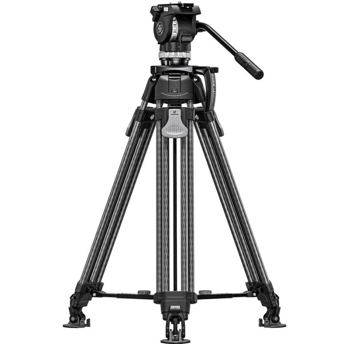 Leofoto Τρίποδο Carbon LVF163C + Κεφαλή Βίντεο FH-10 - Image 1
