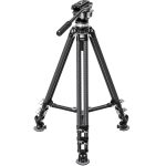Leofoto Τρίποδο Carbon LVC253 Double Tube + Κεφαλή Βίντεο BV-15