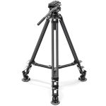 Leofoto Τρίποδο Carbon LVC193 Double Tube + Κεφαλή Βίντεο BV-10