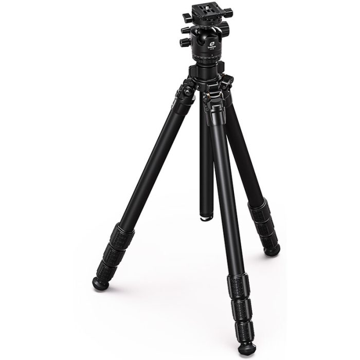 Leofoto Τρίποδο Carbon LG284C Lucifer + Σφαιρική Κεφαλή LH-36R (Μαύρη) - Image 1