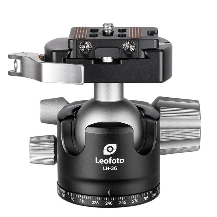 Leofoto Σφαιρική Κεφαλή LH-36LR + Πλάκα Γρήγορης Απελευθέρωσης NP-50 - Image 1